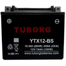Akumulátor Tuborg YTX12-BS 12V 10,5Ah 200A AGM