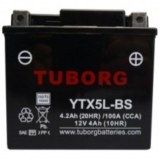 Akumulátor Tuborg YTX5L-BS 12V 4,2Ah 100A AGM
